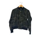ALBION FIT Women's Camouflage Bomber Jacket- Size Medium Photo 1