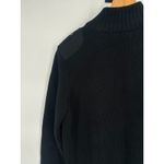 Ralph Lauren Lauren Women Black Full Zip Sweater Shoulder Patch Old Money XL Photo 3