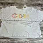 Calvin Klein CK Performance Women's Causal Athletic Shirt White M Med Medium NWT Photo 11