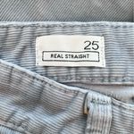 Gap 1969 Real Straight Baby Blue Corduroy Low Rise Jeans Pants Photo 5