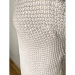 Anthropologie NWT Anthro Forever That Girl Strapless Slim Cream White Midi Dress Sequin Column Photo 10