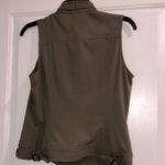 Cache  olive green utility military vest small zip up Photo 8