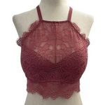 Victoria's Secret  Pink Women Size Small Bralette Push Up Bra Rose Pink 10A-744P Photo 0