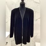 Alex Evenings ELEGANT dressy embellished velvet jacket ๐น Photo 3