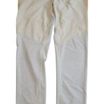 Outdoor Voices 7/8 Tri Tone Color Block Leggings Oatmeal Desert Cloud Size L Photo 0