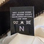 Lafayette 148  black striped sleeveless shift dress size 8 Photo 6