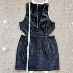 Revolve NBD x  Charlie Gunmetal Sleeveless Cutout Mini Dress Size XL Photo 5