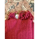 IZOD Vintage Lacoste Knit Scarf Hat Combo 100% Orlon Pink 80s Made USA Photo 6