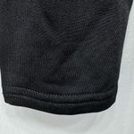 NEW Black Long Sleeve Square Neck Thong Bodysuit Size Medium Photo 3