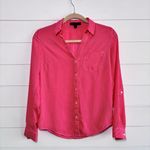 Outback Red  Polka Dot Shirt Top Button Sleeve‎ Size XS Photo 2