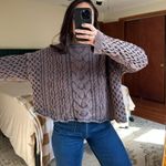 Lane 201 Cable Knit Asymmetrical Sweater Photo 2