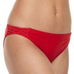 SO 🆕 Sexy strappy red hipster bikini bottoms … Photo 0