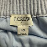 J. Crew Factory Women's Blue Linen Cotton Blend City Skirt Skirt Size 16 Casual Photo 5