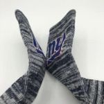 New York Giants Football Sporty Athletic Crew Style Socks Blue Photo 4