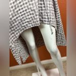 Unbranded Plaid Long Sleeve Dress Size 42 Made In Turkey. Gray Photo 10