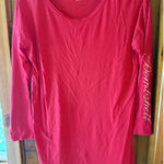 Victoria's Secret Red Bombshell Long Sleeve Top Tee Shirt Womans Size Medium Photo 0