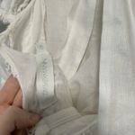 Zimmermann White Cutout Broderie Anglaise Linen Mini Dress 0P (4P equivalent) Photo 11