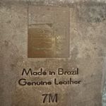 Madewell The Hollis Leather Ankle Boots Size 7 M Brown Equestrian English Saddle Photo 7