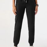 FIGS Black Zamora Jogger Scrub Pants Size Medium Tall Photo 0