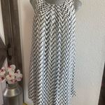 FRANCESCA’S Collections WHITE CHECK DRESS Size S Black Photo 5