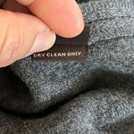 J. McLaughlin Women's Gray Merino Wool Snap Button Short Jacket Pockets Medium Photo 4