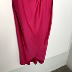 Ted Baker  Tilliey Cowl Neck Sleeveless Dress In Bright Fuschia Pink US 14 or 6 Photo 3