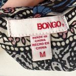 Bongo NWT  Juniors Woven Pleated Printed Top - Size: Medium Photo 1