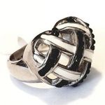 New stainless steel‎ heart ring size 8 Silver Photo 0