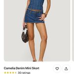 Edikted  Mini Skirt Denim Photo 3