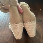 Vince Camuto  suede natural wedge sandals size 9.5 Photo 1