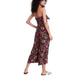American Eagle NWT  Size Small Tie Front Cropped Wide Leg Floral Jumpsuit Romper Photo 1