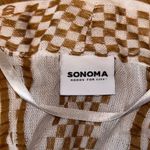 Sonoma  Brown and White Striped Tunic Coverup OSFM‎ Photo 2