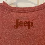 Lucky Brand Woman’s graphic t shirt. Red jeep graphic. Size S Photo 4