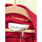 Calvin Klein NWT Peak Lapel Open Front Blazer Officewear Pink Women's Size 14 Photo 2