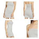 BP Nordstrom Bodycon tube strapless dress MEDIUM heather gray Photo 4