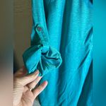 Marmot Turquoise Women's Hoodie outdoor gorpcore normcore long sleeve rolled SP Photo 3