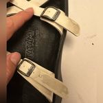 Birkenstock  Tatami White Leather Sandals Straps Slides US 9 Photo 3