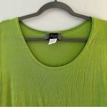 Slinky Brand Top Lime Green Sleeveless Tank Top Blouse Sz 2X EUC Photo 1