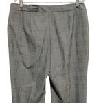 Style & Co Pants NEW Trousers Size 14 Gray Plaid Flat Front Stretch Straight Leg Photo 8