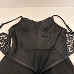 Francesca’s Mi Ami Black Jumpsuit Lace Back Wide Leg Sleeveless Women’s Large Photo 14