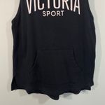 Victoria's Secret Sport VSX Black Hooded Workout Sleeveless Sweatshirt Size XS Photo 2