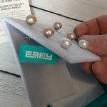 Effy set of sterling silver 8mm multicolor freshwater pearl stud earrings Pink Photo 3