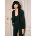 Sézane  Sarina blazer in black Photo 4