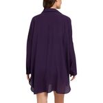 Lands end swim cover up dress medium/large NWOT Purple Photo 6