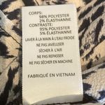 Lush Clothing Lush Animal Print Bodysuit Blouse Beige And Black Halter Neck Size XL Photo 7