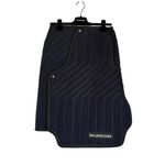 Balenciaga Navy Blue Car Carpet Mat Skirt Size 38 Photo 1