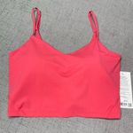 Lululemon Align Cropped Cami Tank Top Glazed Pink 12 NWT Photo 5