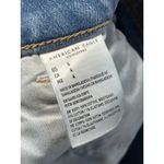 American Eagle  Denim‎ Shorts High Waisted Distressed Rips Light Wash Size 4 Photo 8