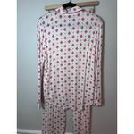 Nordstrom Ivory Stamped Snowflake 2 Piece Pajama Set Sz S NWT Photo 8