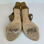 Stuart Weitzman Heeled Sandals 10 Midexter Stretch Strappy Chunky Leather Photo 6